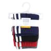 Hudson Baby Unisex Baby and Toddler Shorts Bottoms 4-Pack, Red Navy, 3-6 Months view 2