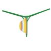 Men's Printed Mini Bikini Thong Underwear Triangle Back G-string Drop Shape Pouch T-back Bottoms 3-Pack(Orange Stripe,Orange Wave,Plaid) XL view 2