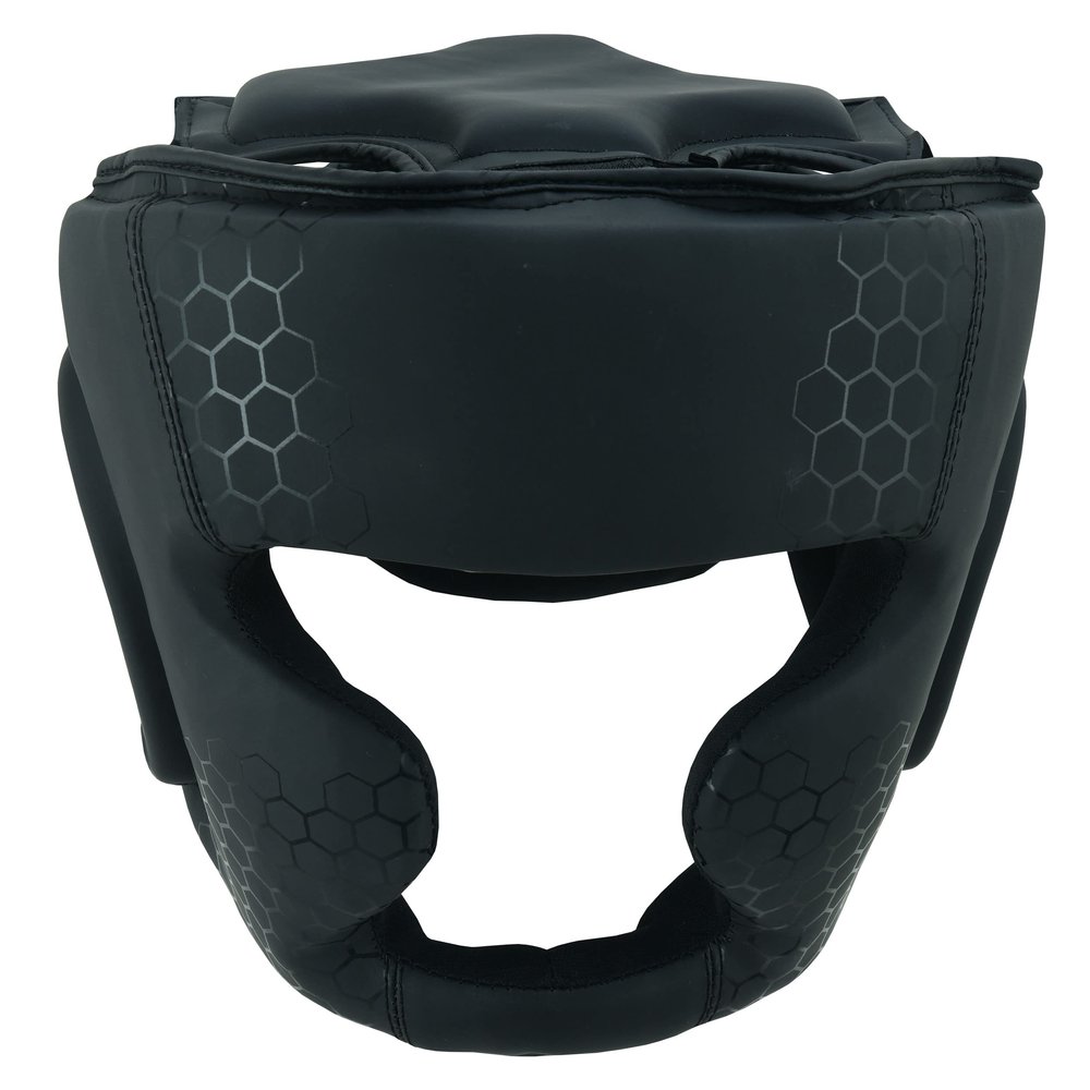 PFG Headgear for Boxing MMA Muay Thai Training (Black, Small-Medium)