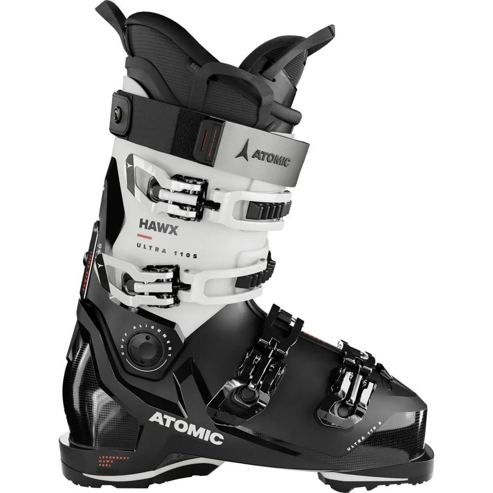 Atomic HAWX Ultra 110 S GW Men's Alpine Ski Boots, Black/White, M25/25.5 MY25
