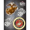 Marine Corps Sticker Sheet Sticker view 1