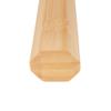 BambooMN 40 Inch Men's Natural Bamboo Goalie Lacrosse Shaft Stick Handle, 6 Pieces view 3