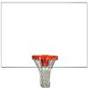 Playground Full Sized Unmarked Steel Basketball Backboard 42 x 72 Rectangular Steel Backboard with White Powdercoat Finish view 1