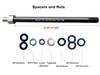 Bike Trailer Hitch Thru Axle Adapter 12mm Thru Axle with 1.0/1.5/1.75 Thread Pitch Shaft Length 167~185mm view 2