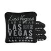 Skip's Garage ACA Synergy Pro Dual Sided Cornhole Bags | Las Vegas Black Design | Set of (4) All-Weather Resin Filled Stick & Slide Corn Hole Bags view 1