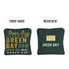 Skip's Garage ACA Synergy Pro Dual Sided Cornhole Bags | Green Bay Green Design | Set of (4) All-Weather Resin Filled Stick & Slide Corn Hole Bags view 2