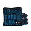 Skip's Garage ACA Synergy Pro Dual Sided Cornhole Bags | Carolina Dark Blue Design | Set of (4) All-Weather Resin Filled Stick & Slide Corn Hole Bags view 1
