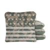 Skip's Garage ACA Synergy Pro Dual Sided Cornhole Bags | American Flag Camouflage Green Design | Set of (4) All-Weather Resin Filled Stick & Slide Corn Hole Bags view 1