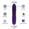 Skip's Garage ACA Synergy Pro Dual Sided Cornhole Bags | Baton Rouge Purple Design | Set of (4) All-Weather Resin Filled Stick & Slide Corn Hole Bags view 3