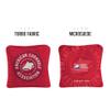 ACA Synergy Pro Dual Sided Cornhole Bags | Official ACA Tournament Badge Red Design | Set of (4) All-Weather Resin Filled Stick & Slide Corn Hole Bags view 2