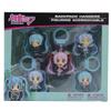 Just Toys LLC Hatsune Miku Backpack Hangers  5Pack Sakura, Snow & Classic Miku Keychains  PVC Anime Hangers for Bags, Backpacks, Purses & Gifts view 1