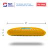 Skip's Garage ACA Synergy Pro Dual Sided Cornhole Bags | Los Angeles Gold Design | Set of (4) All-Weather Resin Filled Stick & Slide Corn Hole Bags view 4