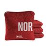 Skip's Garage ACA Synergy Pro Dual Sided Cornhole Bags | Norman Red Design | Set of (4) All-Weather Resin Filled Stick & Slide Corn Hole Bags view 1