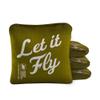 Skip's Garage ACA Synergy Pro Dual Sided Cornhole Bags | Let it Fly Design | Set of (4) All-Weather Resin Filled Stick & Slide Corn Hole Bags view 1