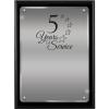 Crown Awards 5 Years of Service Personalized Floating Acrylic Plaque, 9 x 12 Engraved Custom Plaque Prime view 3