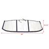 Chaparral Boat Connector Curtain 10.04041 | 25 Surf Ameritex Navy/Clear view 4