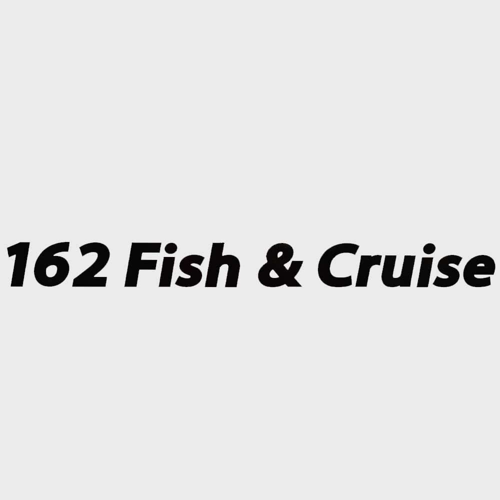 Lowe Boat Model Decal 2184366 | 162 Fish & Cruise Black Sticker