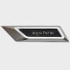 Godfrey Pontoons Vent Helm Door Raised Decal 472669 | Silver (Port) view 1
