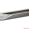 Godfrey Pontoons Vent Helm Door Raised Decal 472669 | Silver (Port) view 3