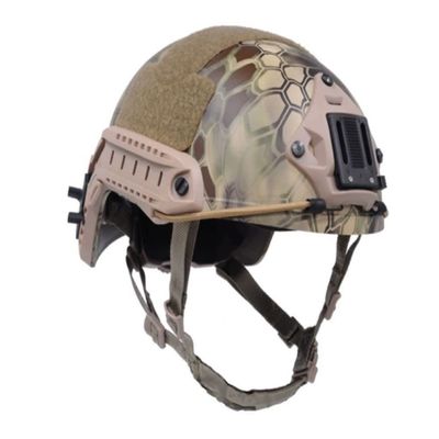 DLP Lightweight Tactical Bump Helmet - ImpaX Extreme Plus - High Cut OPS Core Military Combat Airsoft Helmet - Fast MICH ACH - Night Vision Mount & Accessory Bundle Included (HLD)