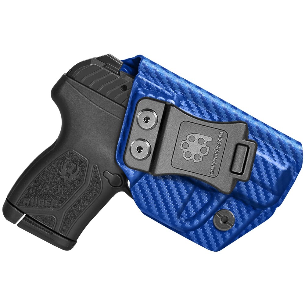 Amberide Ruger LCP MAX IWB Holster,Kydex-Boltaron Inside Waistband Fit Ruger LCP MAX .380,Secure Retention,Quick Draw,030 Cant