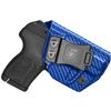 Amberide Ruger LCP MAX IWB Holster,Kydex-Boltaron Inside Waistband Fit Ruger LCP MAX .380,Secure Retention,Quick Draw,030 Cant view 1