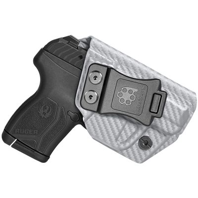 Amberide Ruger LCP MAX IWB Holster,Kydex-Boltaron Inside Waistband Fit Ruger LCP MAX .380,Secure Retention,Quick Draw,030 Cant