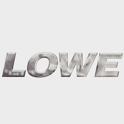 Lowe Boat Emblem Decal 2131602 | 2014 SS Silver 20 1/4 x 1 3/4 Inch