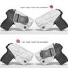 Amberide IWB Kydex Holster for Ruger LCP MAX .380, Concealed Carry, No Optic/No Laser, Adjustable Cant, Posi-Click Retention, Made in USA view 2