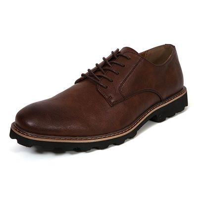 Deer Stags Men's Benjamin Dress Comfort Oxford Brown 9.5