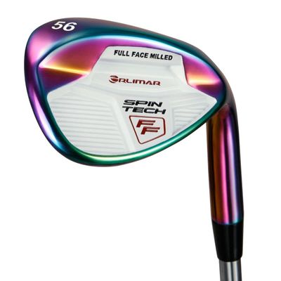Orlimar Golf Spin Tech Full Face 60 Degree Lob Wedge, Iridescent Rainbow Mens Right Handed