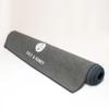 Non-Slip Yoga Pilates Mat Towel | Gray 72" x 25" view 1