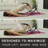 BootyBridge Glute Trainer + Glute Bridge Workout Equipment for Women + Home Gym Exercise Machines for A Total Body Workout + Lower Body Trainer & Bridge Pad view 4