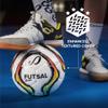 Senda Vitoria Premium Match Futsal Ball, Fair Trade Certified, Red/Light Blue, Size 3 (Ages 8-12) view 3