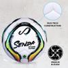Senda Vitoria Premium Match Futsal Ball, Fair Trade Certified, Red/Light Blue, Size 3 (Ages 8-12) view 4