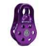 Climbing Single Pulley, 20KN Aluminum Alloy Fixed Eye Climbing Pulley, High Strength Rappel Device, Aluminum Alloys Rise Downhill Pulley for Mountaineering Rappelling Survival Rescue view 1