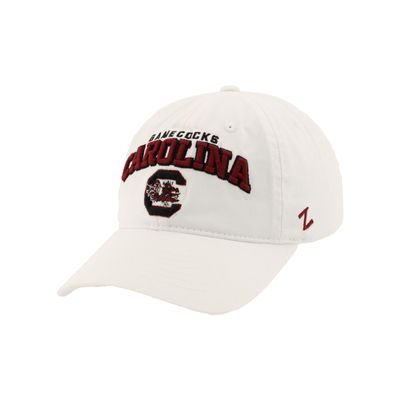 South Carolina Fighting Gamecocks NCAA Officially Licensed Hat Scholarship Classic White