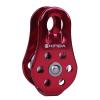 Hoghaki Climbing Single Pulley, 20KN Aluminum Alloy Fixed Eye Climbing Pulley, High Strength Rappel Device, Aluminum Alloys Rise Downhill Pulley for Mountaineering Rappelling Survival Rescue view 1