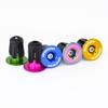 Aluminium Alloy Bar End Plugs Bicycle Handlebar End Caps or Mountain Bike Road Bike, No Logos, Installation Tool Included(Rose red) view 4