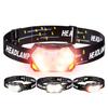GOANDO Headlamp Rechargeable 2500 Lumen LED Head Lights for Forehead 2 Pack Bright Head Lamp with Red Light Sensor Mode Waterproof Flashlights Running Lights for Running Cycling Working Camping view 1