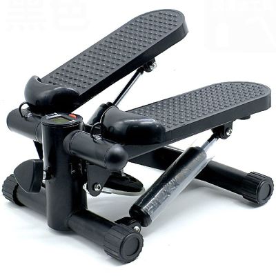 HUHJYUGE Mini Stepper, Steppers for Exercise, Aerobic Step Fitness Machines, Portable Mini Stair Stepper for Home, with Resistance Bands & Calories Count, with LCD Monitor (B)
