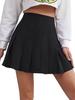 Skirts for Teen Girls School Uniform Black Mini Pleated Skirt Tennis Skirts Skorts Cheer Uniform Dress 8 view 1