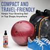 Maplefield Bowling Ball Cleaner Spray - Oil & Stain Cleaner - Tack-Restoring Grip Spray - USBC Compliant Bowling Ball Care - 4 Fl Oz, Pack of 2 view 4