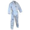 ELITE - Classic White Collar Taekwondo Uniform (TKD Dobok) Ribbed Fabric (160 (2)) view 1