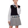 Pleated Skirts for Girls Cheer Mini Skirt Light Grey Girls' Novelty Skirts Skorts School Uniform Size 8 view 2
