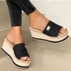Platform Sandals Women Womens Sandals Wedges Sandals Platform Casual Summer High Heels Open Toe Sandals Espadrilles view 2