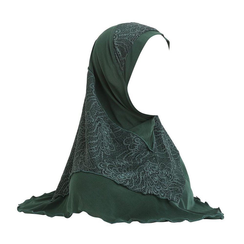 AIBEARTY Women Glitter Sequin Hijab Muslim Head Wrap Scarf Long Turban Headband Hair Cap Shawl