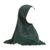 AIBEARTY Women Glitter Sequin Hijab Muslim Head Wrap Scarf Long Turban Headband Hair Cap Shawl view 1