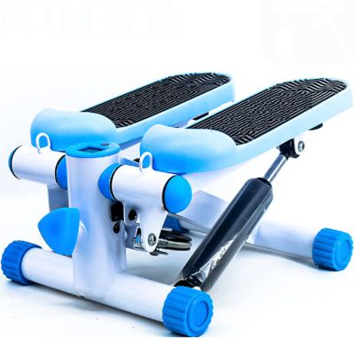 HUHJYUGE Mini Stepper Machine, Fitness Stepper Exercise Machine, Stepper with Resistance Band, for Home Office Workout, with LCD Monitor and Floor Mat, 330lbs Weight Capacity (C)