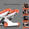 HUHJYUGE Mini Stepper Machine, Fitness Stepper Exercise Machine, Stepper with Resistance Band, for Home Office Workout, with LCD Monitor and Floor Mat, 330lbs Weight Capacity (C) view 3